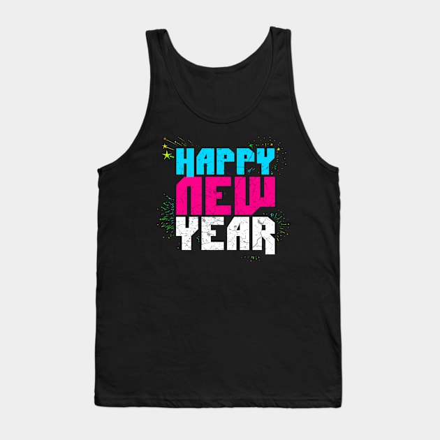 Happy New Year Tank Top by Mila46